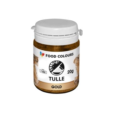 Tiul w proszku - Food Colours - Gold, 20 g