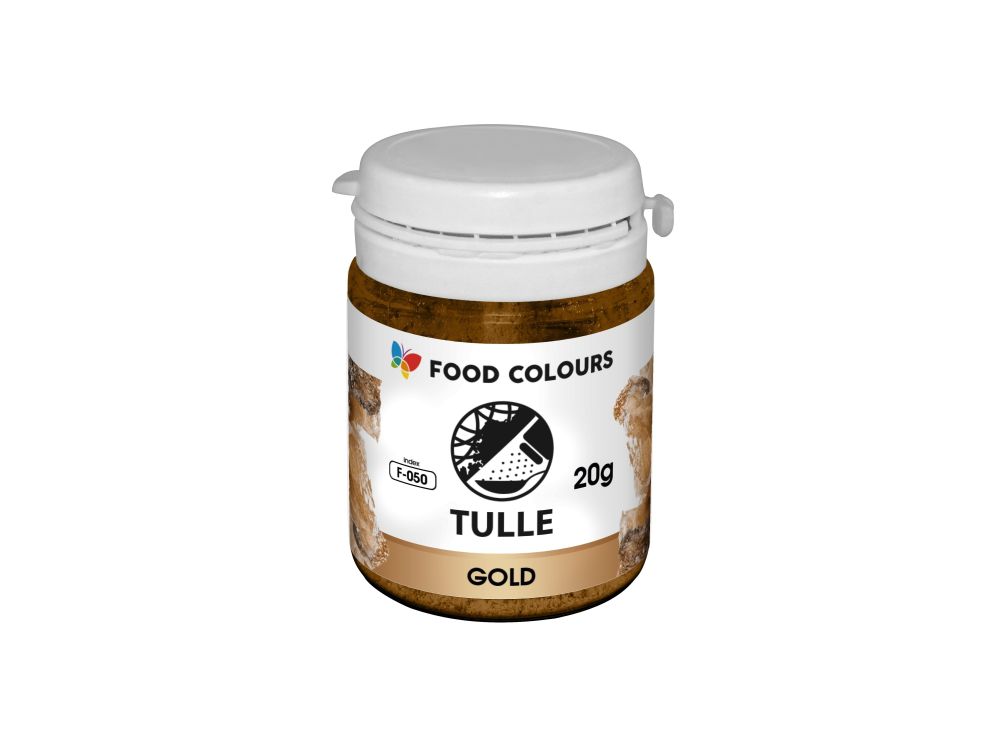 Tiul w proszku - Food Colours - Gold, 20 g