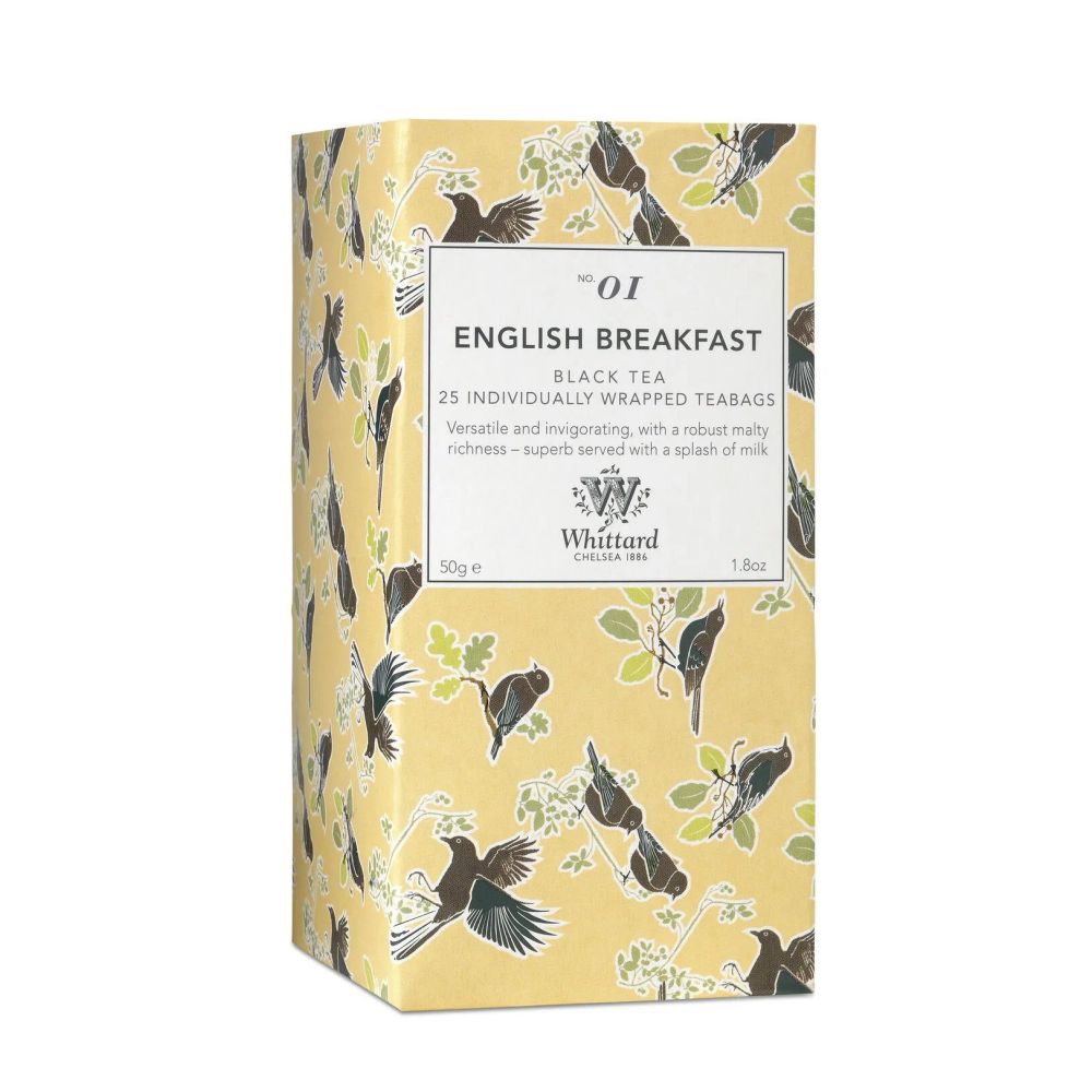 Black tea - Whittard - English Breakfast, 25 pcs.