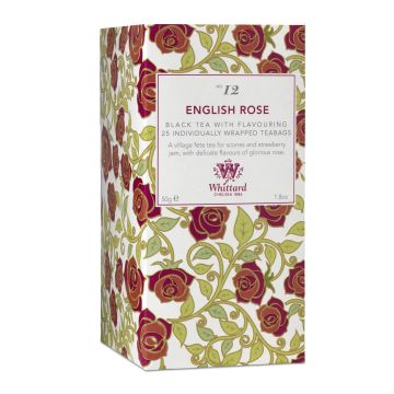 Black tea - Whittard - English Rose, 25 pcs.