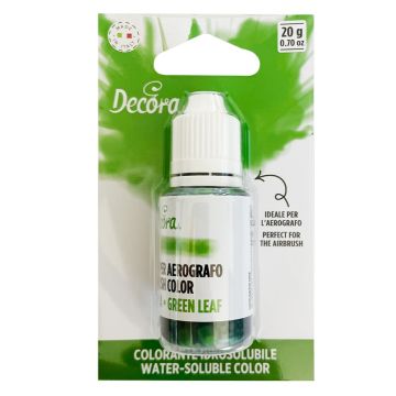 Liquid dye for airbrush - Decora - green leaf, 20 g