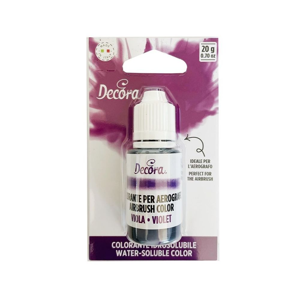 Liquid dye for airbrush - Decora - violet, 20 g