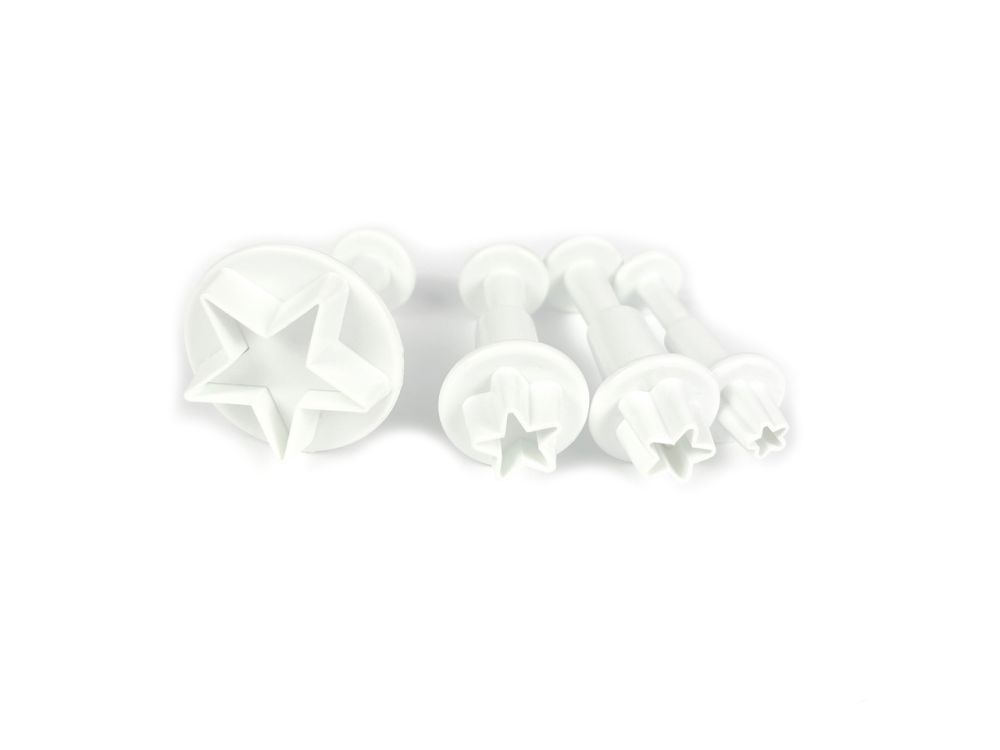 Set of cutters - stars, 4 pcs.