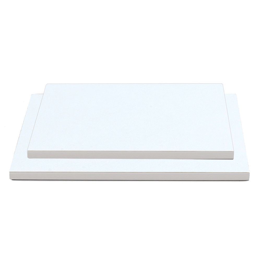 Podkład pod tort prostokątny - Decora - biały, 30 x 40 cm