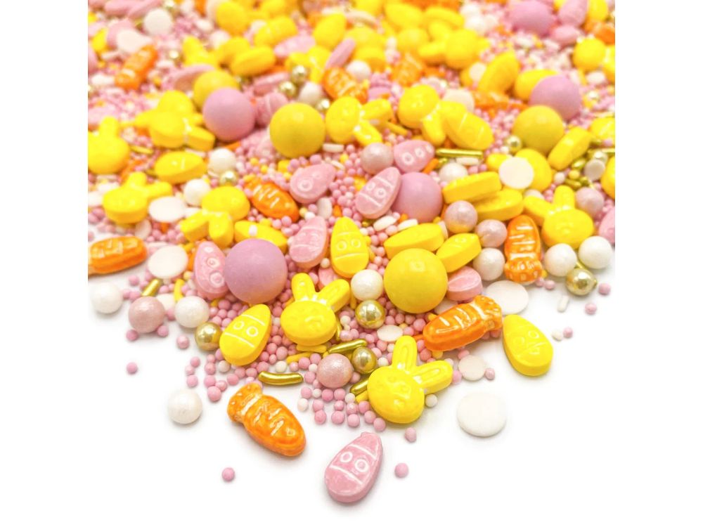 Sugar sprinkles, Easter - Happy Sprinkles - Happy Easter, mix, 90 g
