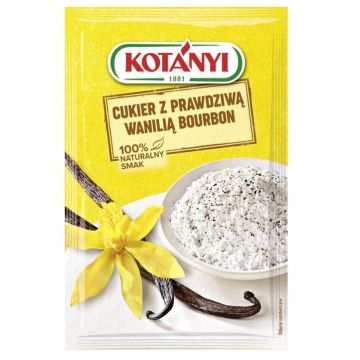 Cukier z prawdziwą wanilią Bourbon - Kotanyi - 10 g
