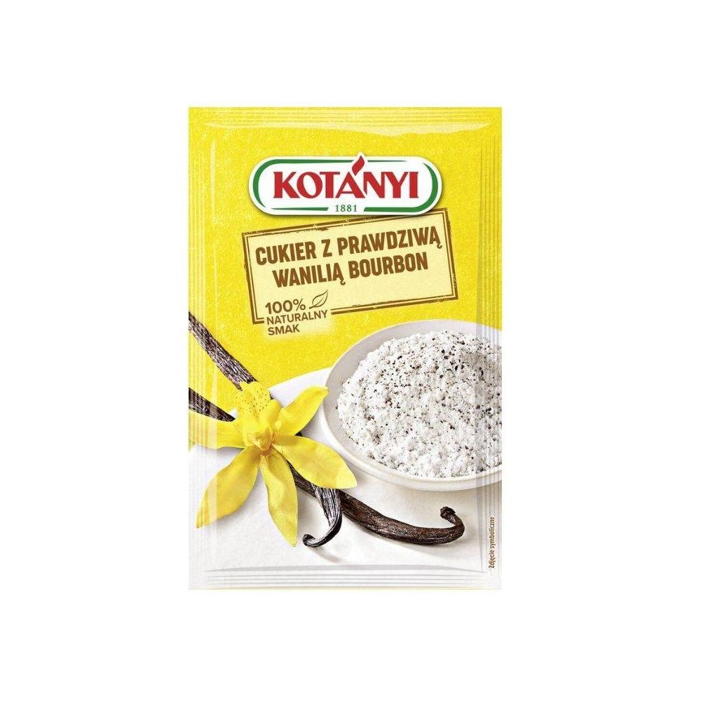 Sugar with real Bourbon vanilla - Kotanyi - 10 g