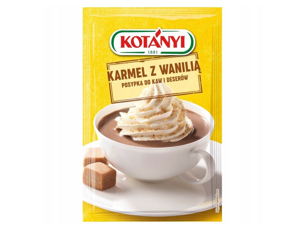 Sprinkles caramel and vanilla - Kotanyi - 20 g