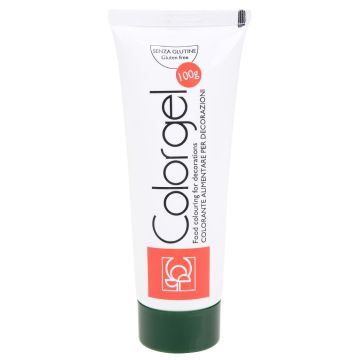 Color gel in tube - Modecor - forest green, 100 g