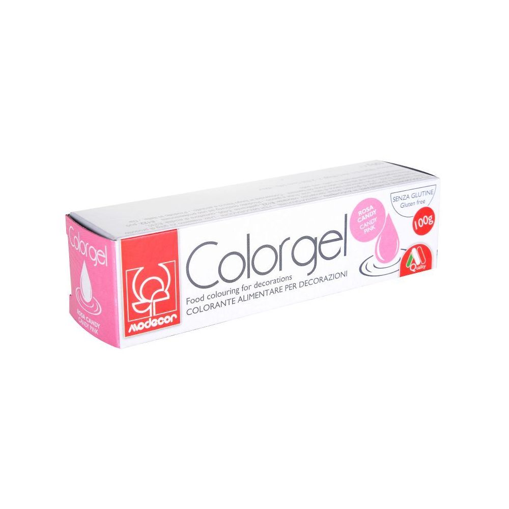 Food coloring gel Colorgel - Modecor - light pink, 100 g