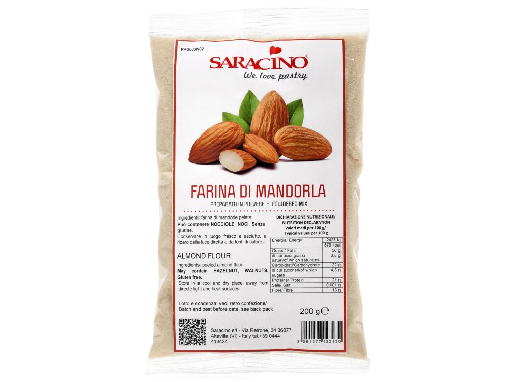 Almond flour - Saracino - 200 g