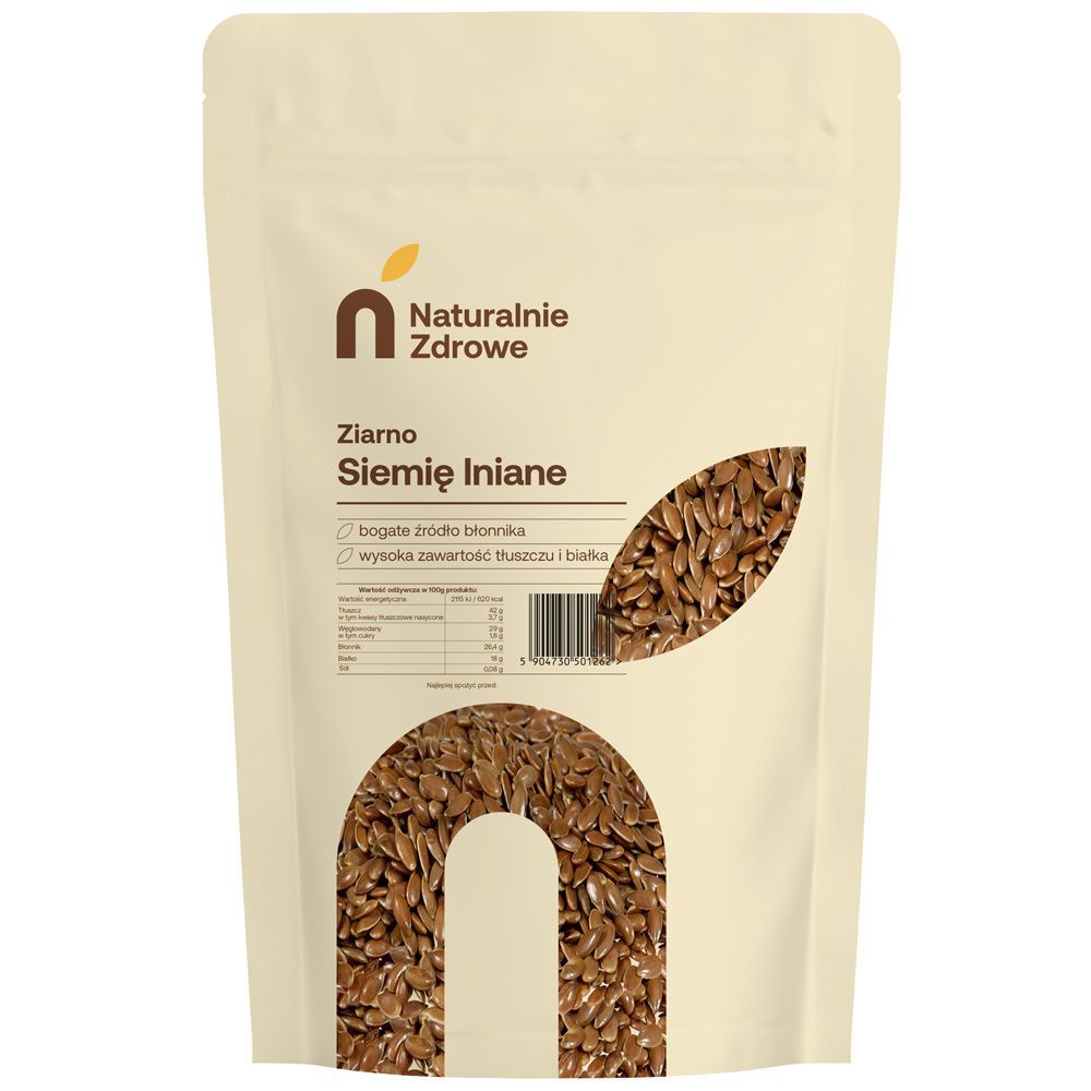 Brown linseed - Naturally Healthy - 1 kg