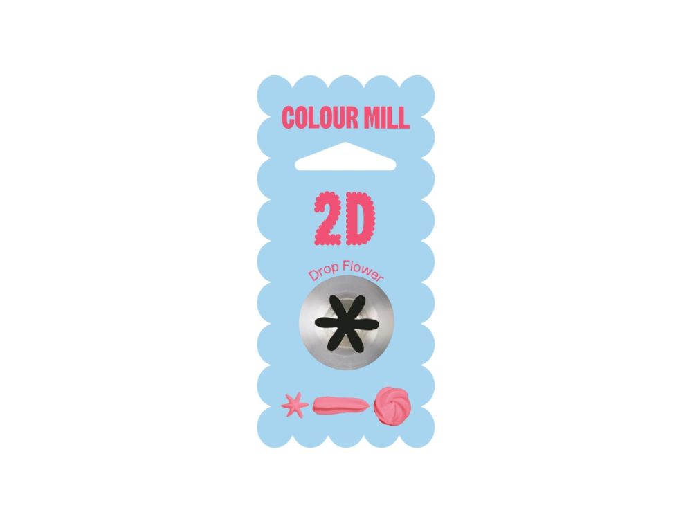 Decoration tip - Colour Mill - star, no. 2D