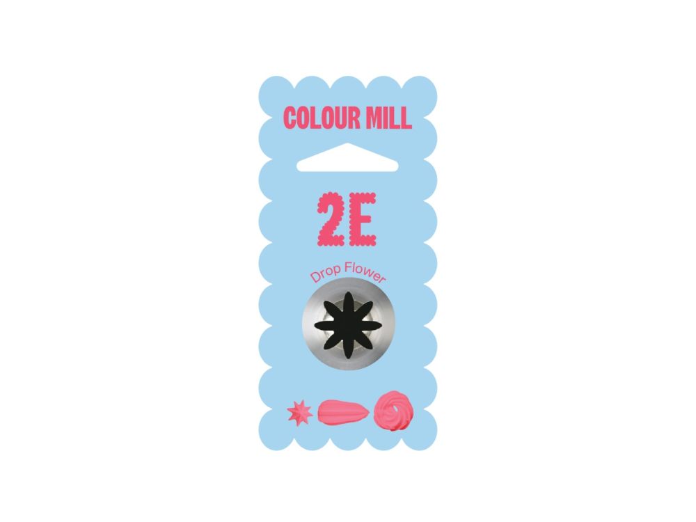 Decoration tip - Colour Mill - star, no. 2E