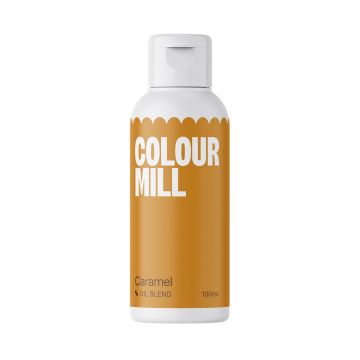 Barwnik olejowy do mas tłustych - Colour Mill - Caramel, 100 ml