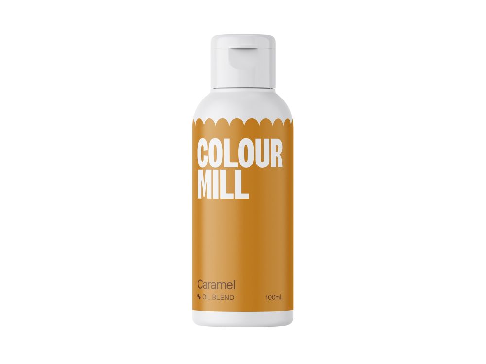 Barwnik olejowy do mas tłustych - Colour Mill - Caramel, 100 ml