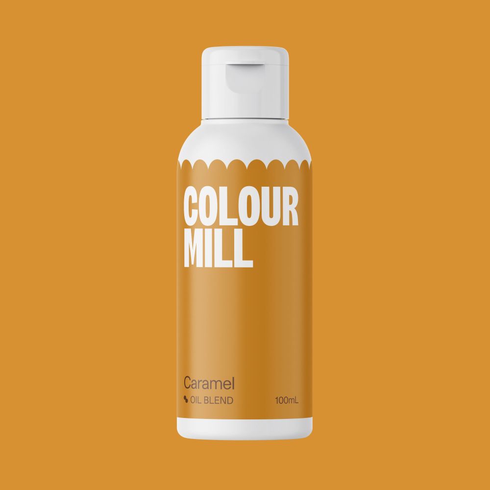 Oil dye for fatty masses - Color Mill - caramel, 100 ml