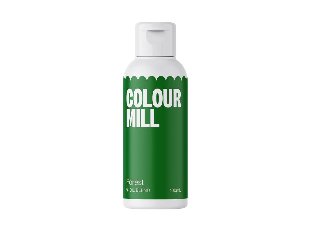 Barwnik olejowy do mas tłustych - Colour Mill - Forest, 100 ml