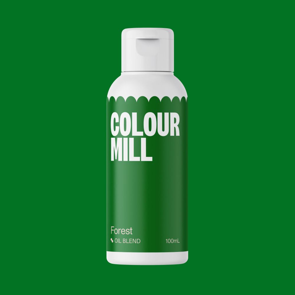 Barwnik olejowy do mas tłustych - Colour Mill - Forest, 100 ml