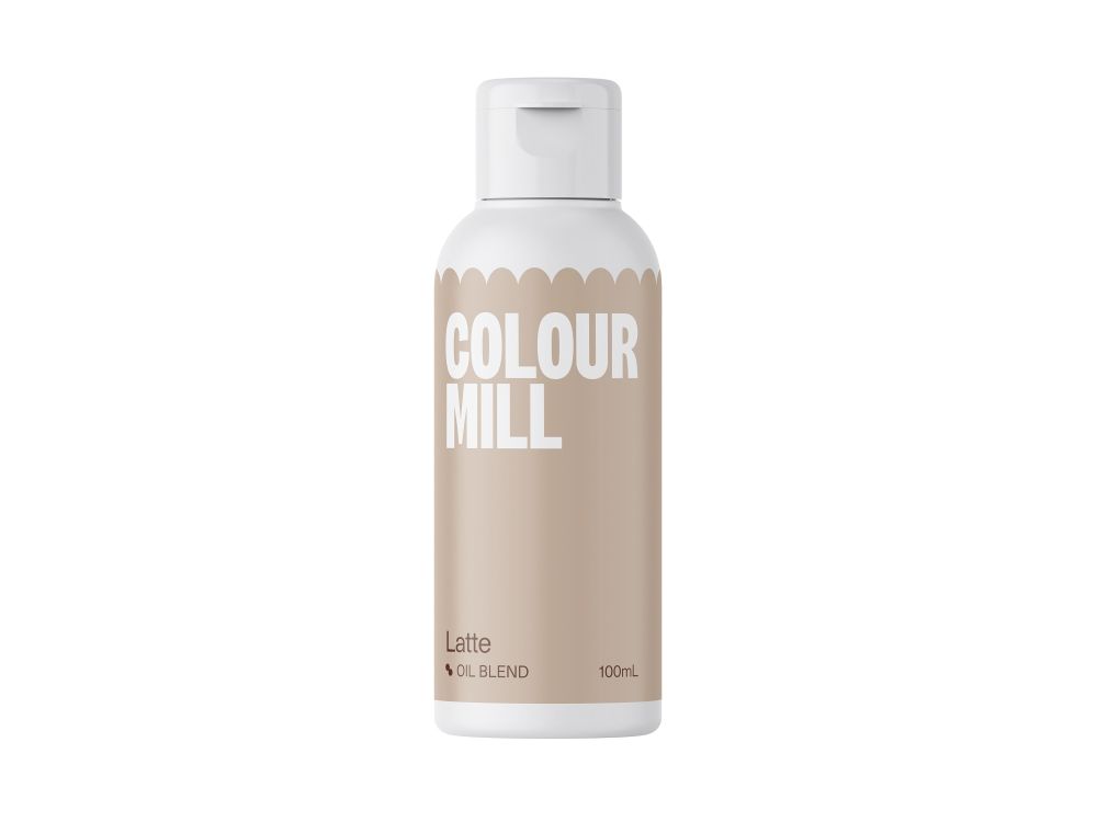 Oil dye for fatty masses - Color Mill - latte, 100 ml
