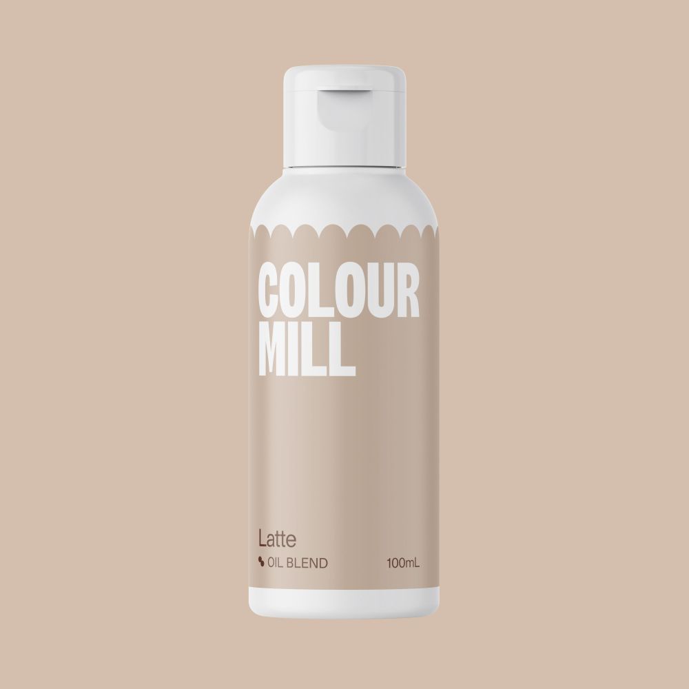 Barwnik olejowy do mas tłustych - Colour Mill - Latte, 100 ml