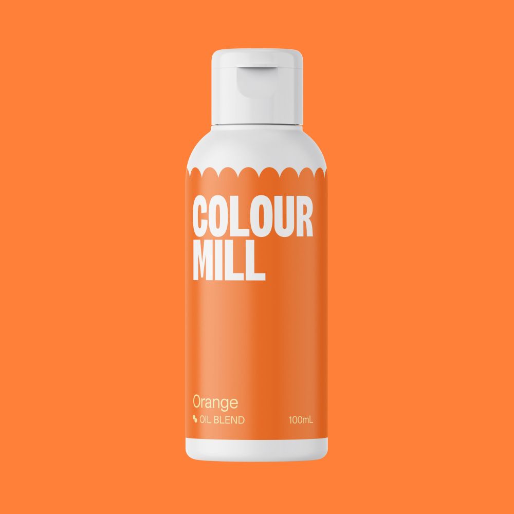 Barwnik olejowy do mas tłustych - Colour Mill - Orange, 100 ml
