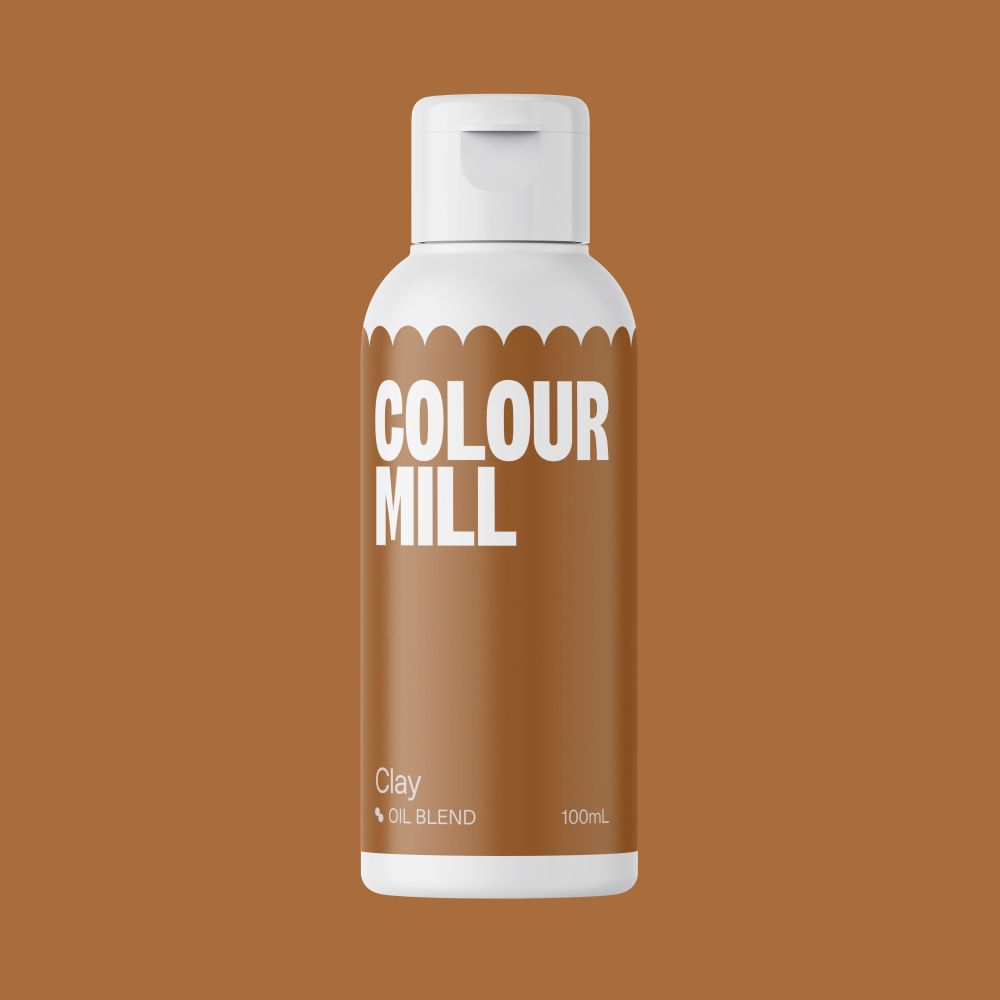 Oil dye for fatty masses - Color Mill - clay, 100 ml