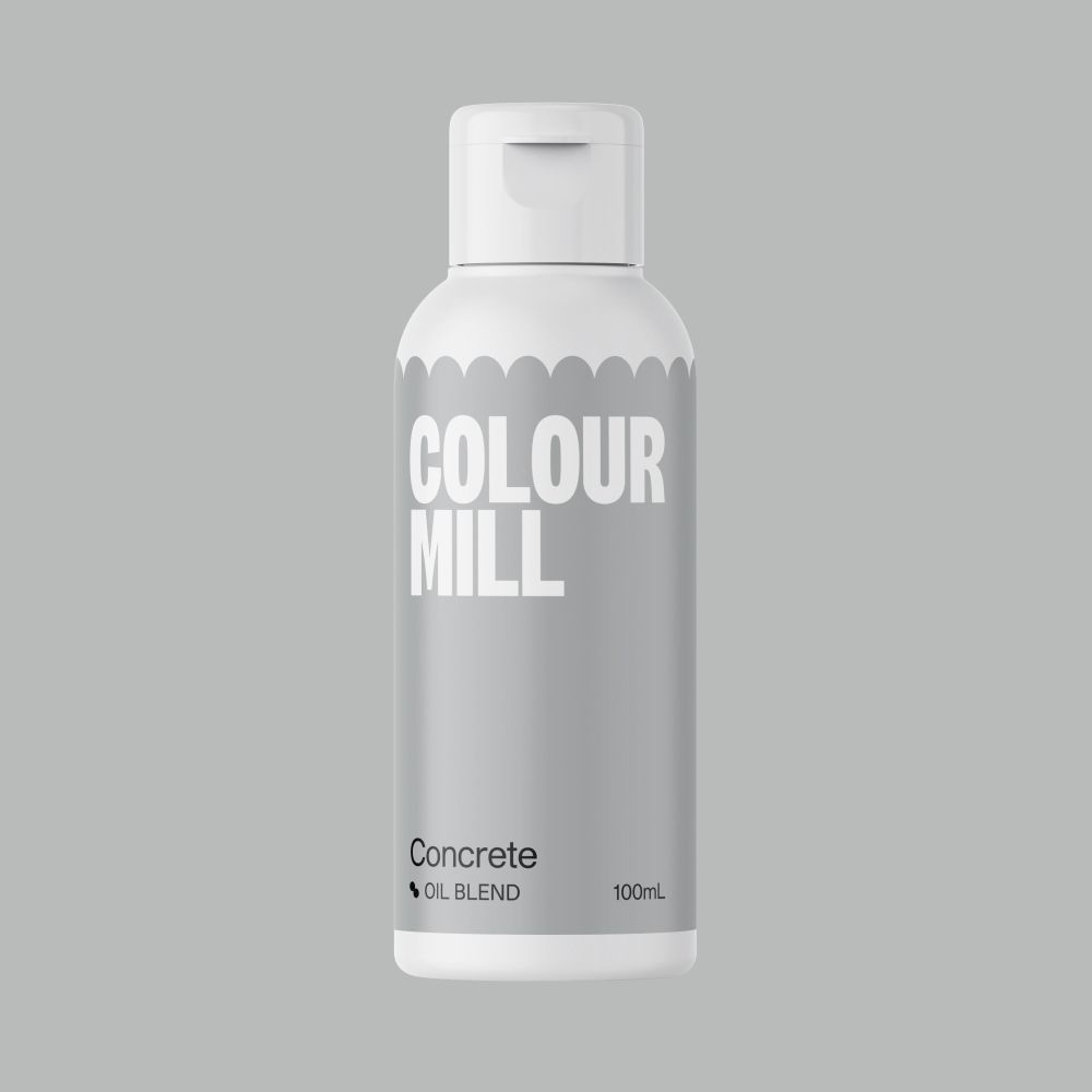 Barwnik olejowy do mas tłustych - Colour Mill - Concrete, 100 ml