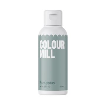 Oil dye for fatty masses - Color Mill - eucalyptus, 100 ml