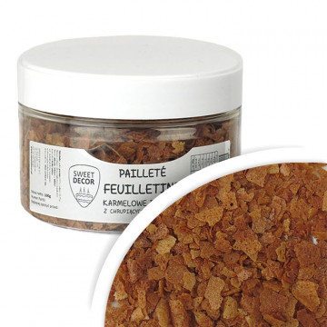 Caramel biscuit crumbs - 100 g