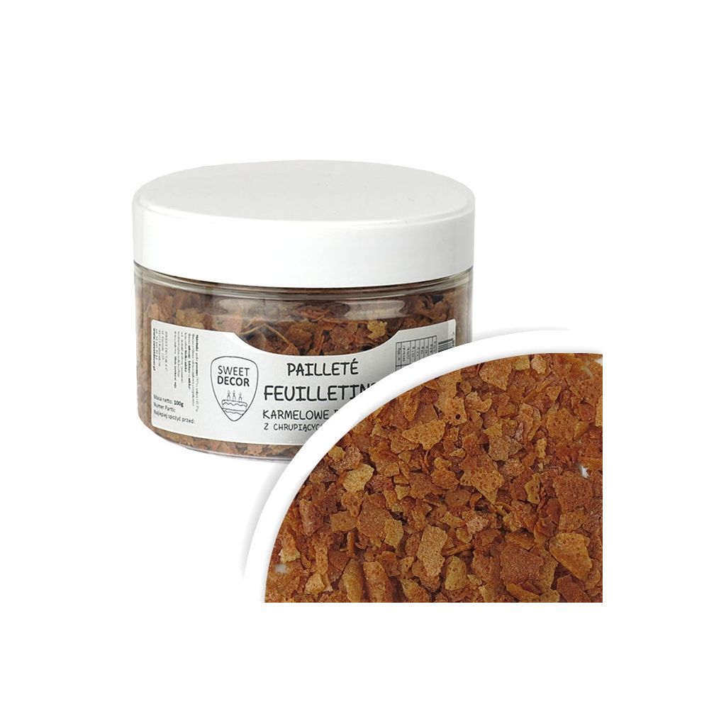 Karmelowe prażynki z herbatników - 100 g