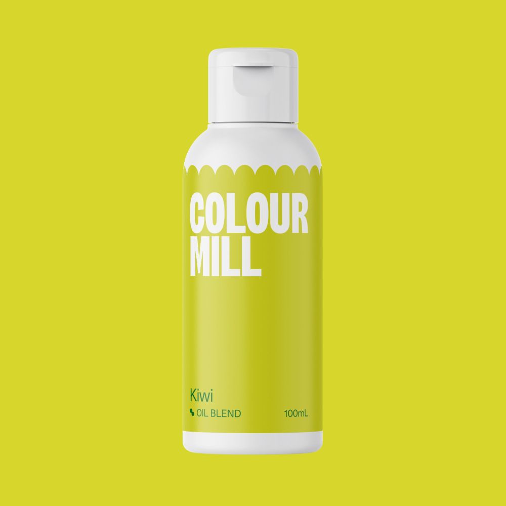 Barwnik olejowy do mas tłustych - Colour Mill - Kiwi, 100 ml