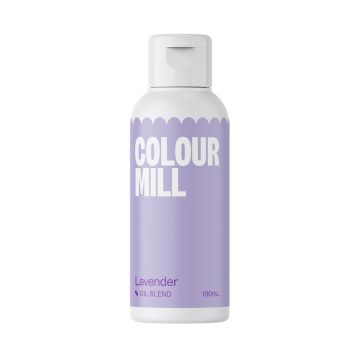 Barwnik olejowy do mas tłustych - Colour Mill - Lavender, 100 ml