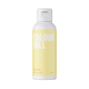 Oil dye for fatty masses - Color Mill - lemon, 100 ml