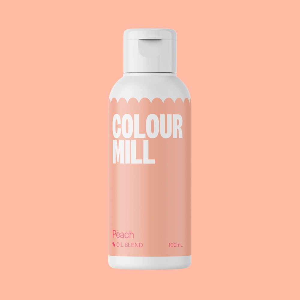 Barwnik olejowy do mas tłustych - Colour Mill - Peach, 100 ml