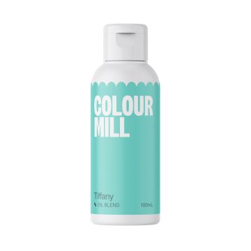 Oil dye for fatty masses - Color Mill - tiffany, 100 ml