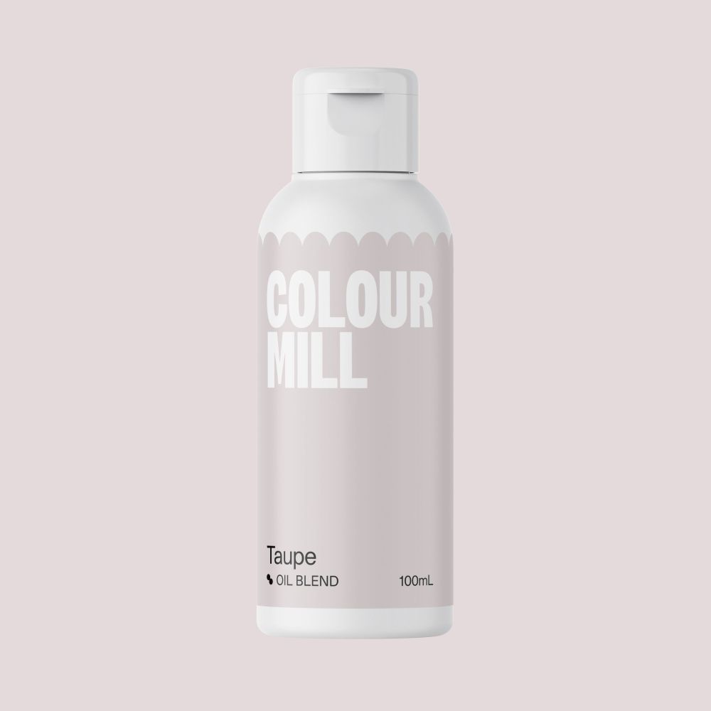 Barwnik olejowy do mas tłustych - Colour Mill - Taupe, 100 ml