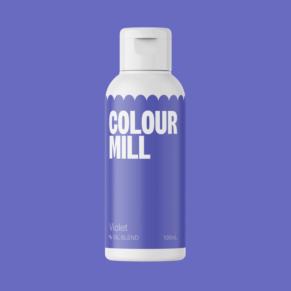 Barwnik olejowy do mas tłustych - Colour Mill - Violet, 100 ml
