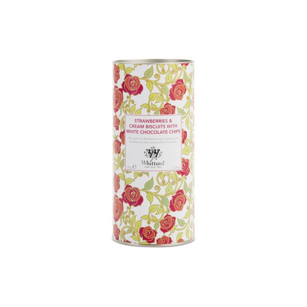 Strawberries & Cream Biscuits - Whittard - 150 g