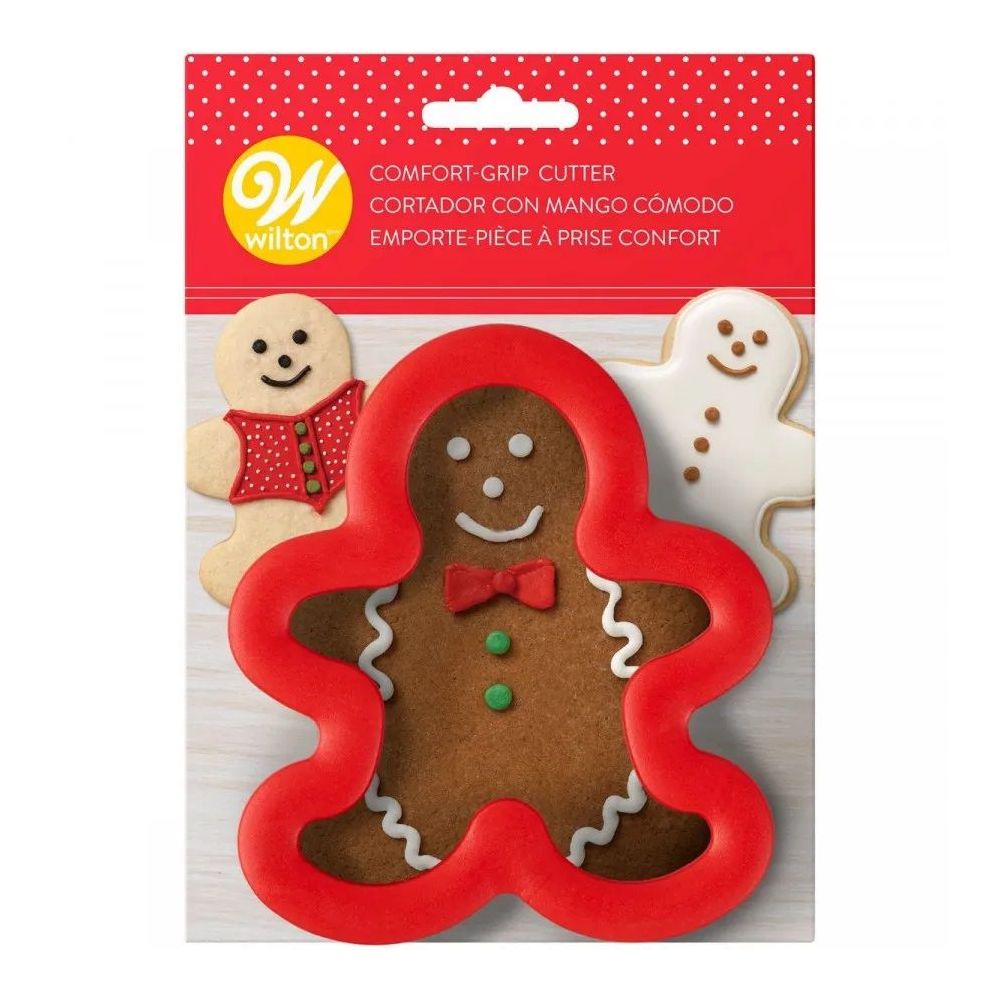 Mold, Christmas cookie cutter - Wilton - Gingerbread Boy, 10 cm