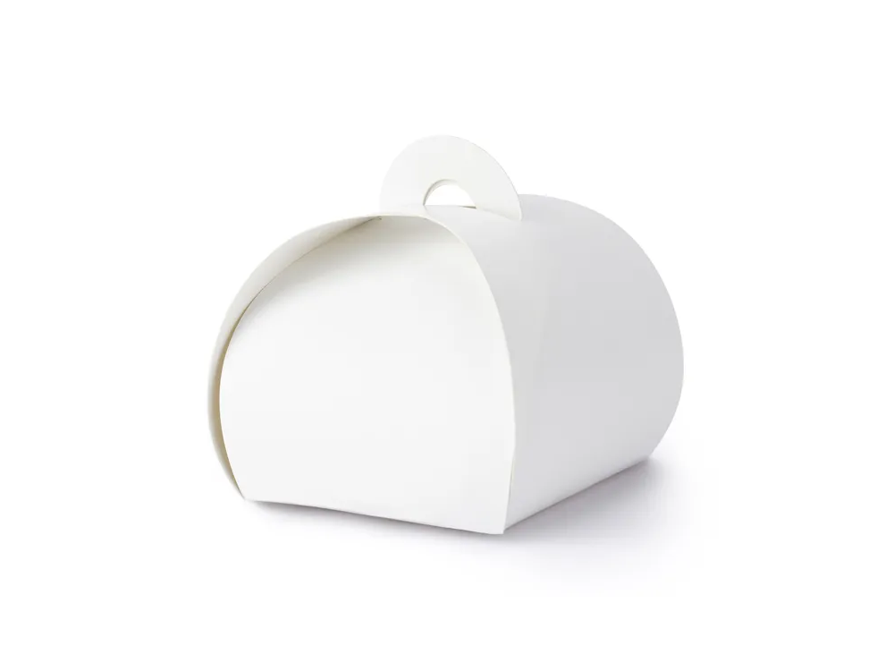 Gift boxes for guests - PartyDeco - white, 10 pcs.