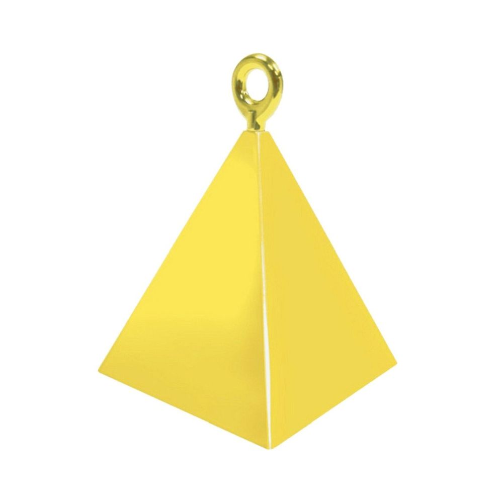Ciężarek do balonów Piramida - GoDan - złota