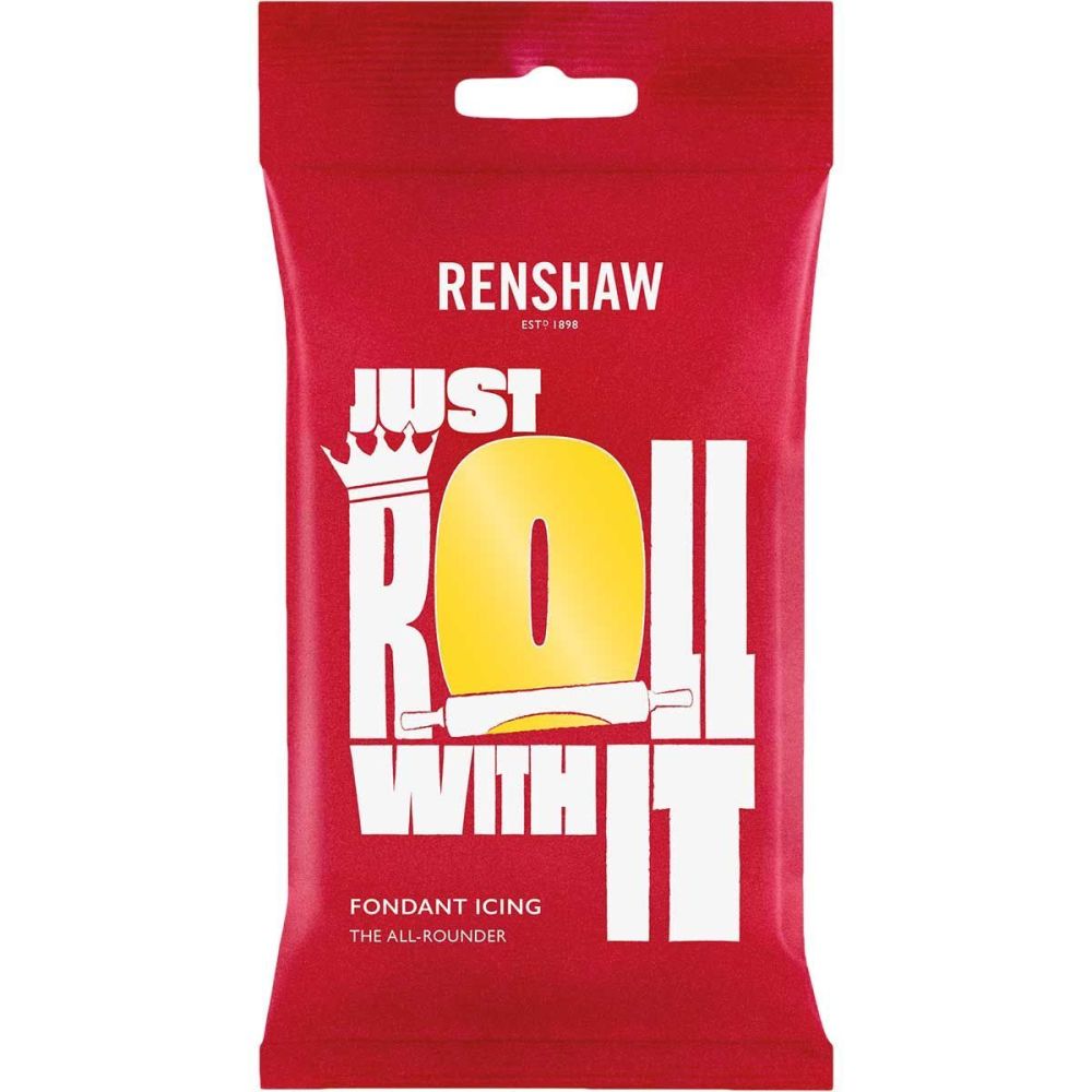 Masa cukrowa - Renshaw - Yellow, żółta, 250 g