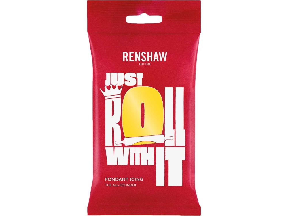 Sugar mass - Renshaw - yellow, 250 g