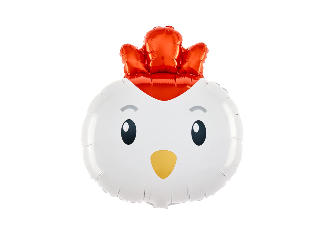 Foil balloon - Chicken, 69 x 52 cm