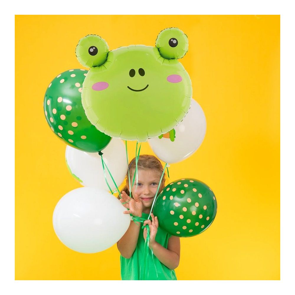 Foil balloon - Frog, 57 x 62 cm