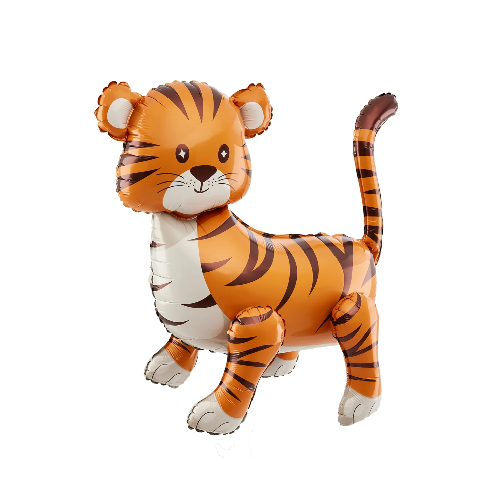 Foil balloon - Tiger 3D, 58 x 56 cm