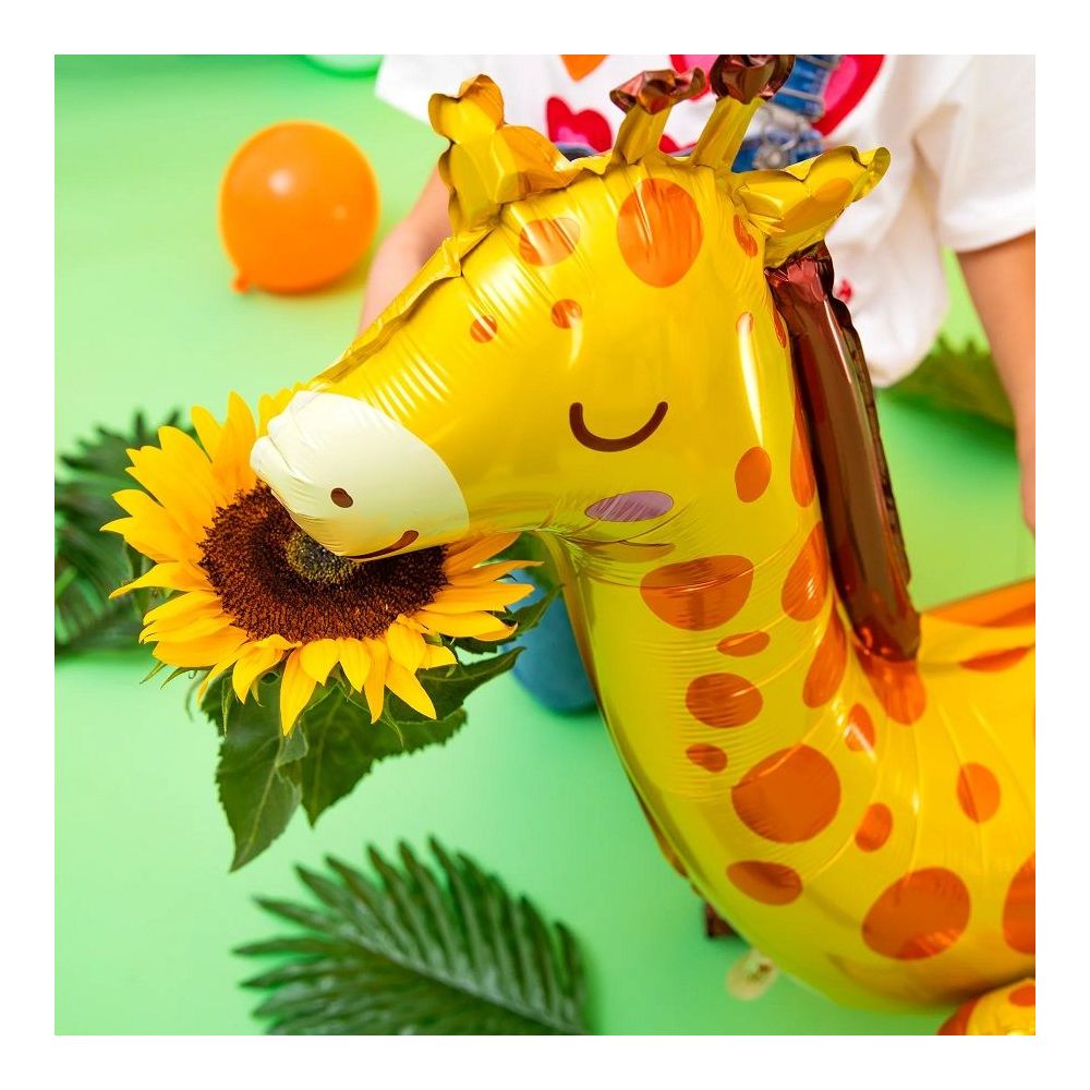 Foil balloon - Giraffe 3D, 69 x 71 cm