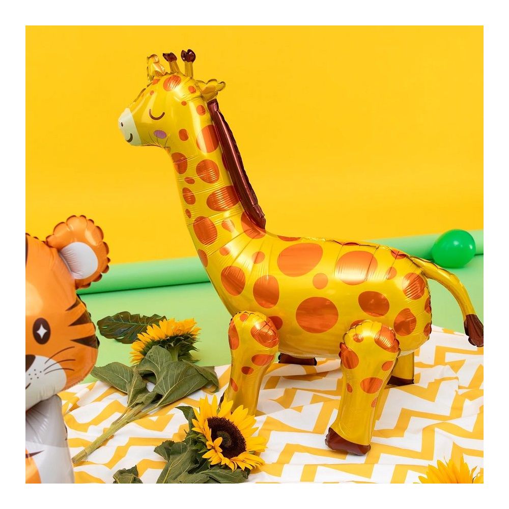 Foil balloon - Giraffe 3D, 69 x 71 cm