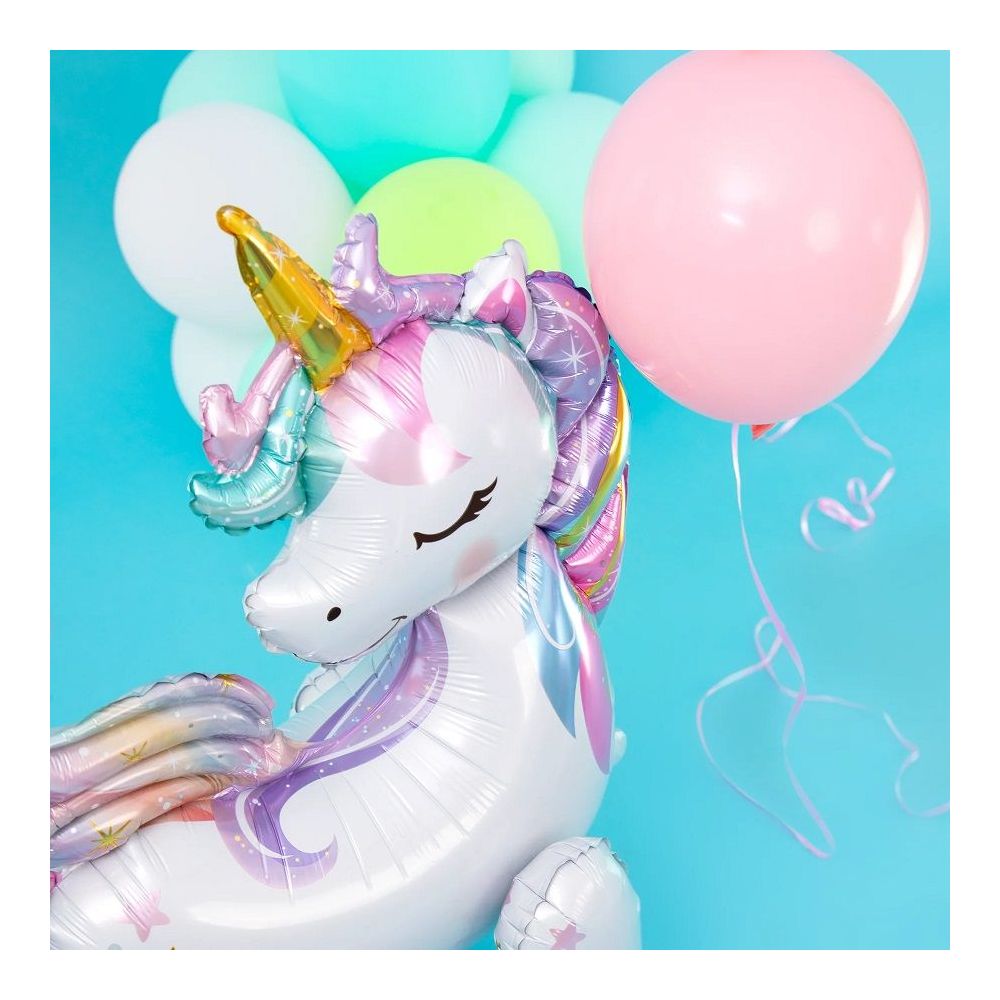 Foil balloon - Unicorn 3D, 61 x 66 cm